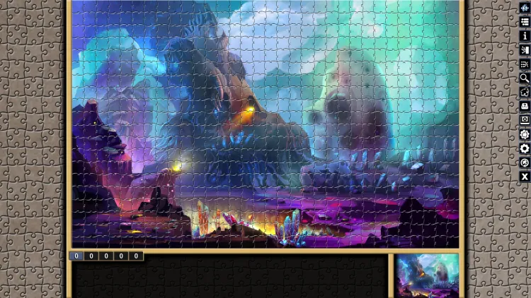 Скриншот Pixel Puzzles Illustrations & Anime - Jigsaw Pack: Distant Worlds DLC — 6