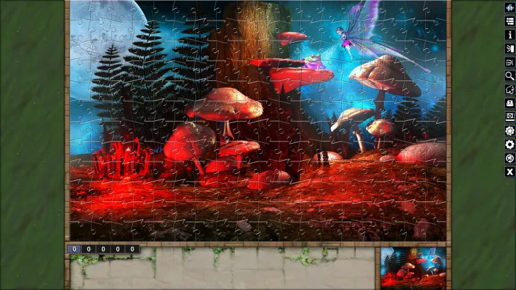 Скриншот Pixel Puzzles Illustrations & Anime - Jigsaw Pack: Fairies DLC — 1