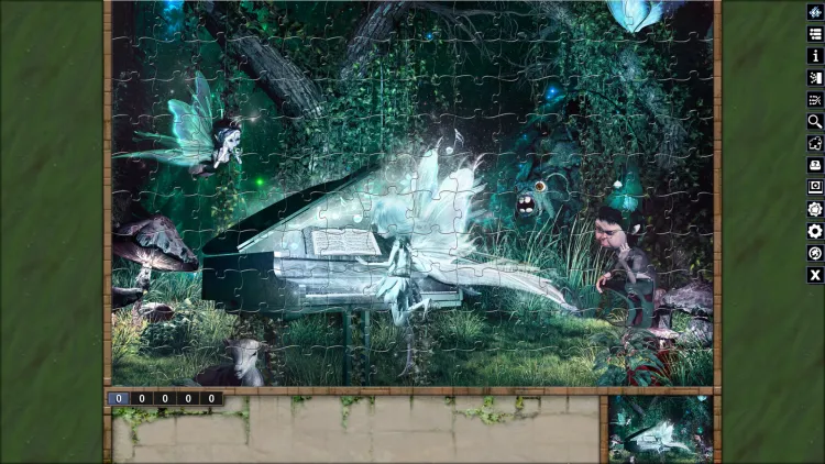 Скриншот Pixel Puzzles Illustrations & Anime - Jigsaw Pack: Fairies DLC — 3