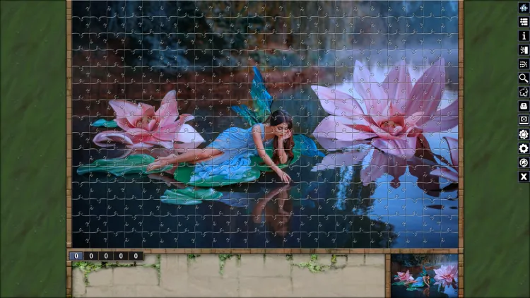 Скриншот Pixel Puzzles Illustrations & Anime - Jigsaw Pack: Fairies DLC — 5