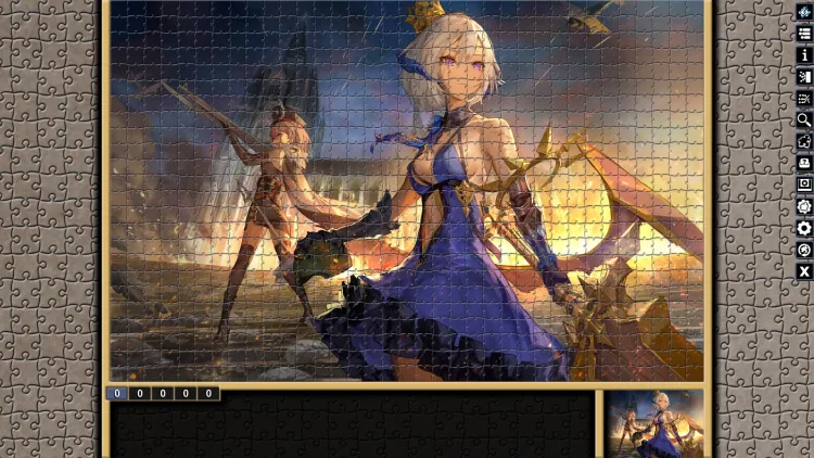 Скриншот Pixel Puzzles Illustrations & Anime - Jigsaw Pack: Gun Girls DLC — 2