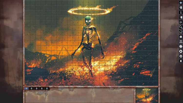 Скриншот Pixel Puzzles Illustrations & Anime - Jigsaw Pack: Horror DLC — 3