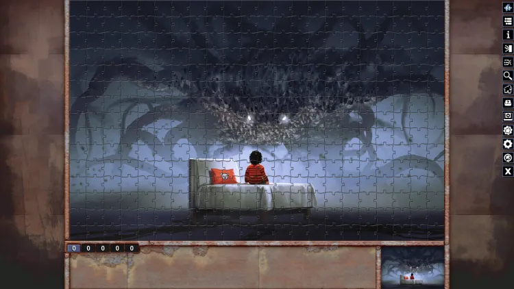Скриншот Pixel Puzzles Illustrations & Anime - Jigsaw Pack: Horror DLC — 4