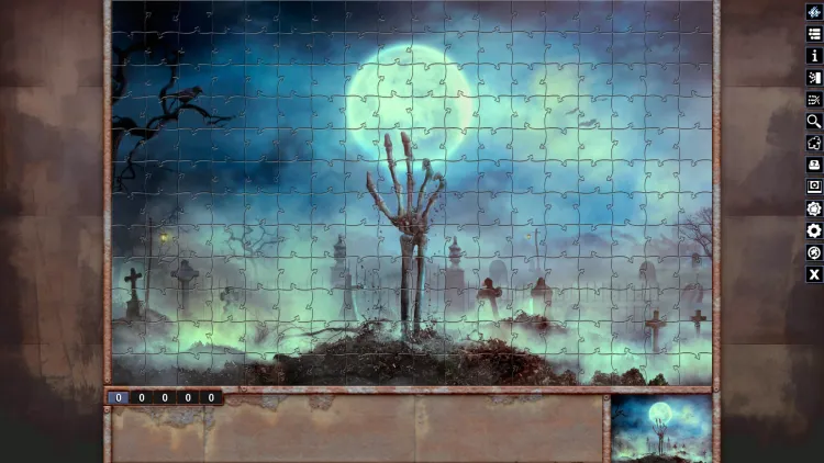Скриншот Pixel Puzzles Illustrations & Anime - Jigsaw Pack: Horror DLC — 7