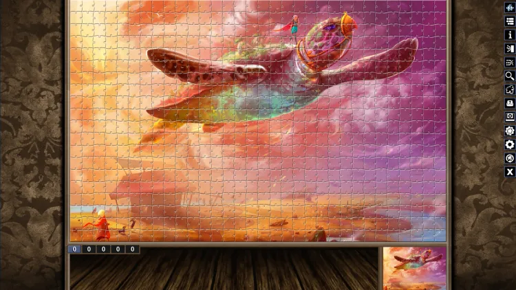 Скриншот Pixel Puzzles Illustrations & Anime - Jigsaw Pack: Legendary Beasts DLC — 1