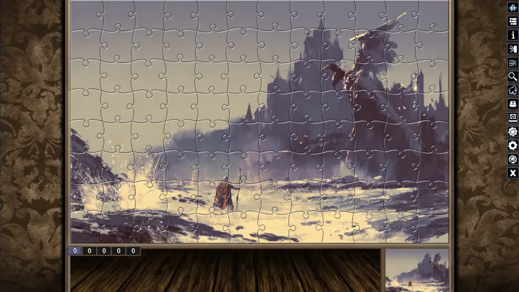 Скриншот Pixel Puzzles Illustrations & Anime - Jigsaw Pack: Legendary Beasts DLC — 2