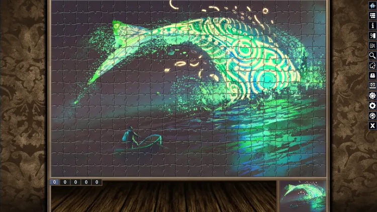 Скриншот Pixel Puzzles Illustrations & Anime - Jigsaw Pack: Legendary Beasts DLC — 3