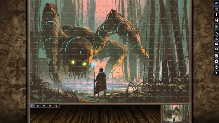 Скриншот Pixel Puzzles Illustrations & Anime - Jigsaw Pack: Legendary Beasts DLC — 5
