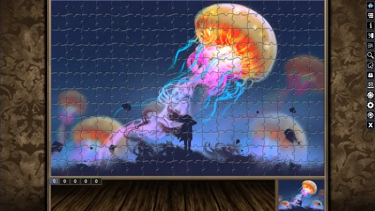 Скриншот Pixel Puzzles Illustrations & Anime - Jigsaw Pack: Legendary Beasts DLC — 7
