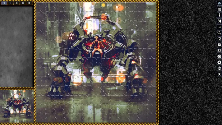 Скриншот Pixel Puzzles Illustrations & Anime - Jigsaw Pack: Mechs DLC — 1