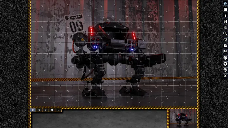 Скриншот Pixel Puzzles Illustrations & Anime - Jigsaw Pack: Mechs DLC — 4