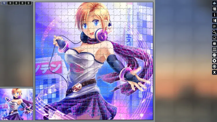 Скриншот Pixel Puzzles Illustrations & Anime - Jigsaw Pack: Musix DLC — 1