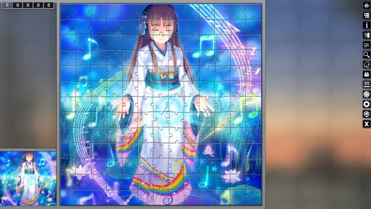 Скриншот Pixel Puzzles Illustrations & Anime - Jigsaw Pack: Musix DLC — 5