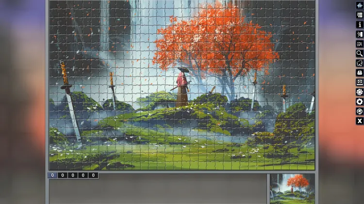 Скриншот Pixel Puzzles Illustrations & Anime - Jigsaw Pack: Samurai DLC — 8