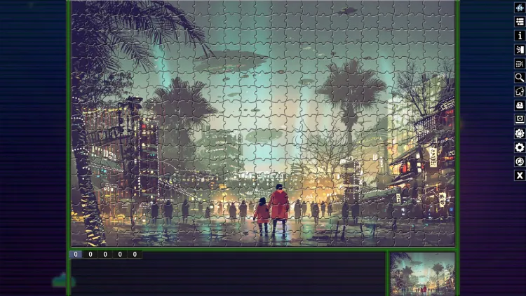 Скриншот Pixel Puzzles Illustrations & Anime - Jigsaw Pack: Sci-Fi DLC — 7