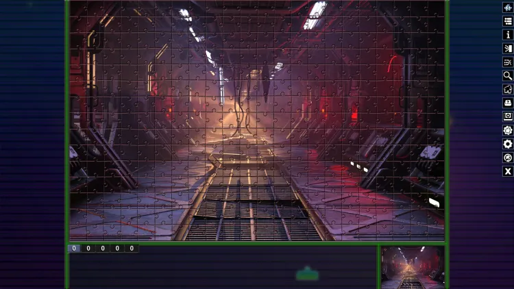 Скриншот Pixel Puzzles Illustrations & Anime - Jigsaw Pack: Sci-Fi DLC — 8