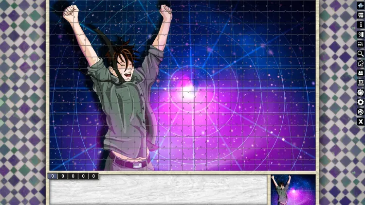 Скриншот Pixel Puzzles Illustrations & Anime - Jigsaw Pack: Space DLC — 4