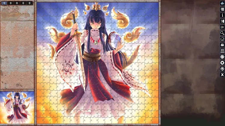 Скриншот Pixel Puzzles Illustrations & Anime - Jigsaw Pack: Variety Pack 1 DLC — 3