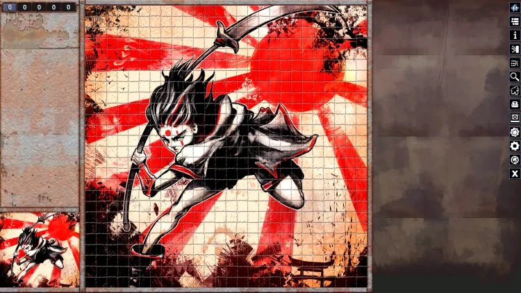 Скриншот Pixel Puzzles Illustrations & Anime - Jigsaw Pack: Warriors DLC — 6