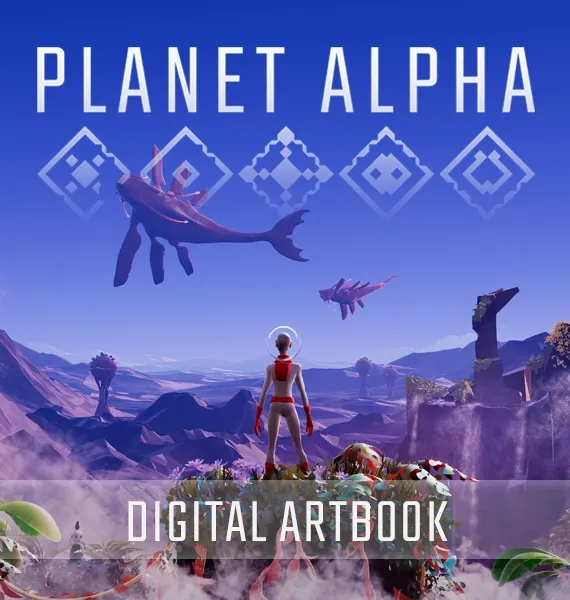 Скриншот Planet Alpha - Digital Artbook DLC — 1