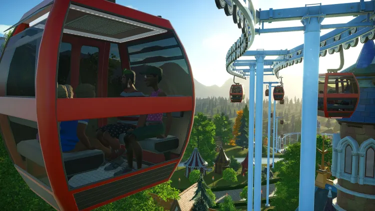 Скриншот Planet Coaster - Classic Rides Collection DLC — 1