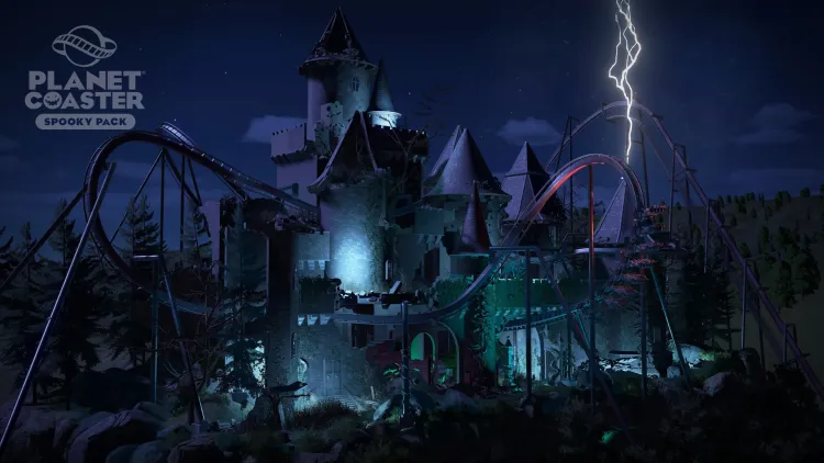 Скриншот Planet Coaster - Spooky Pack DLC — 2