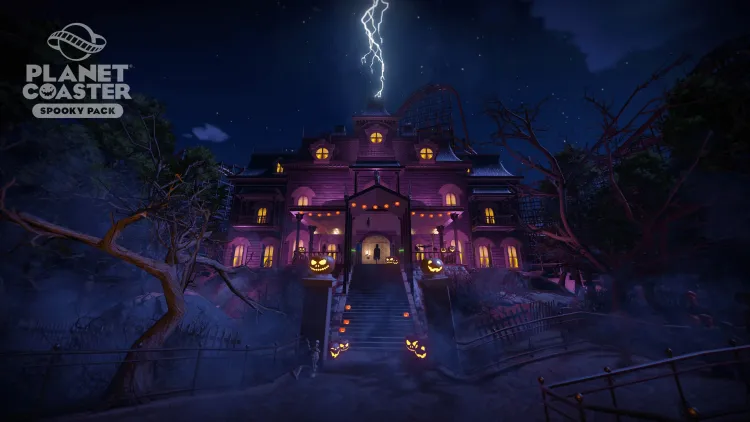 Скриншот Planet Coaster - Spooky Pack DLC — 4
