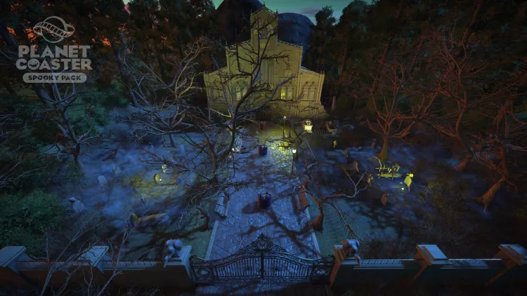 Скриншот Planet Coaster - Spooky Pack DLC — 5