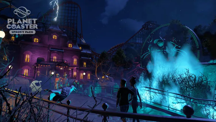 Скриншот Planet Coaster - Spooky Pack DLC — 7