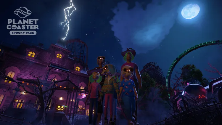 Скриншот Planet Coaster - Spooky Pack DLC — 8