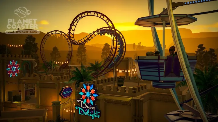 Скриншот Planet Coaster - World's Fair Pack DLC — 7