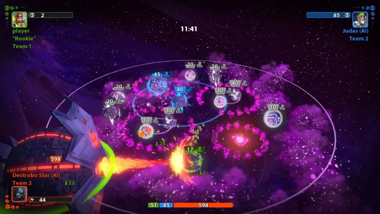 Скриншот Planets under Attack — 2