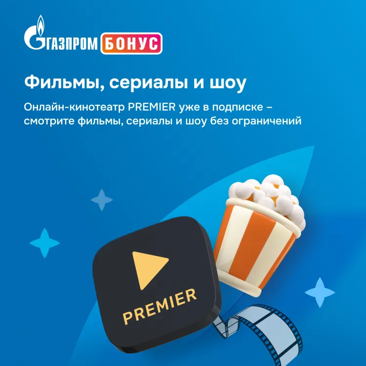 Скриншот Подписка Газпром Бонус на 12 месяцев — 4