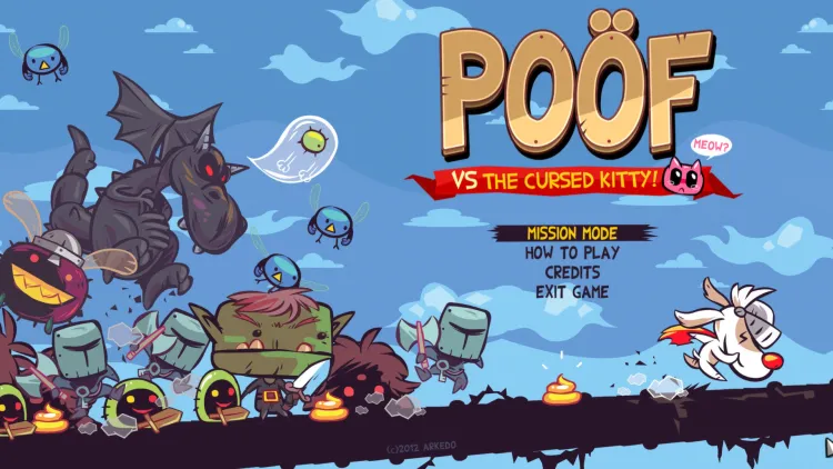 Скриншот Poöf VS The Cursed Kitty — 4