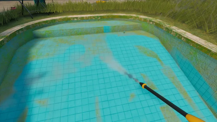 Скриншот Pool Cleaning Simulator — 3