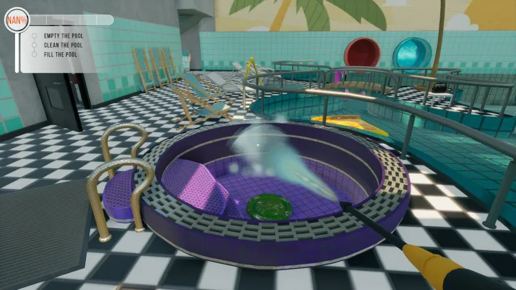 Скриншот Pool Cleaning Simulator — 5