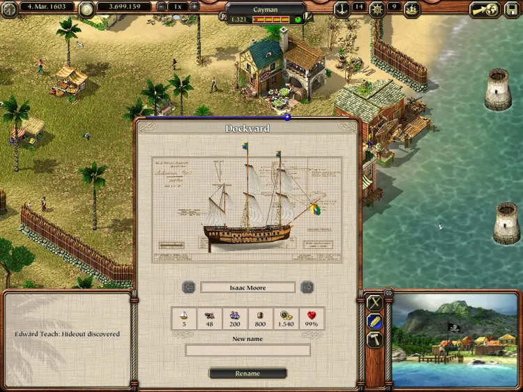Скриншот Port Royale 2 — 2