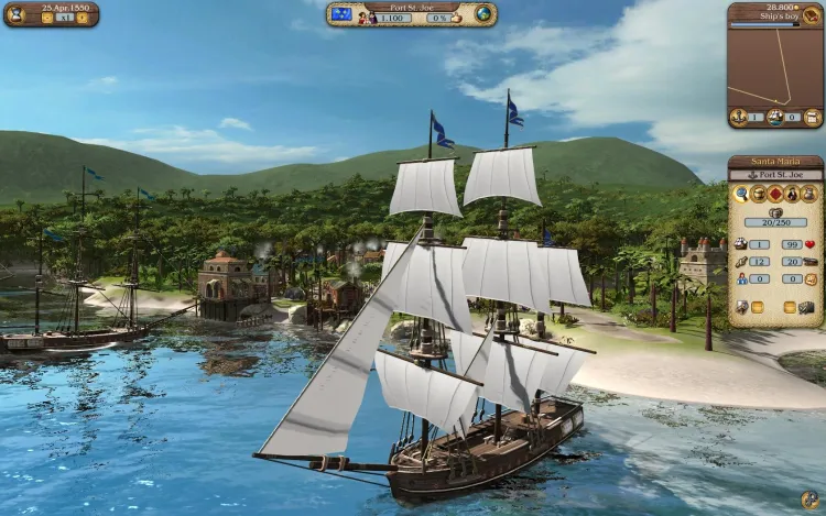 Скриншот Port Royale 3 Gold and Patrician IV Gold - Double Pack — 2
