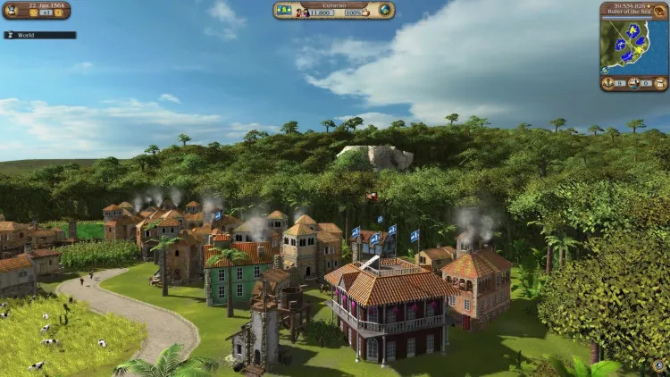Скриншот Port Royale 3: Harbour Master DLC — 3