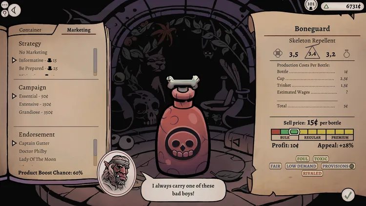 Скриншот Potion Tycoon — 5