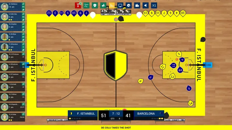 Скриншот Pro Basketball Manager 2022 — 2