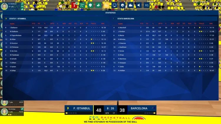 Скриншот Pro Basketball Manager 2022 — 4