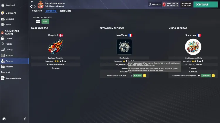 Скриншот Pro Basketball Manager 2026 — 6