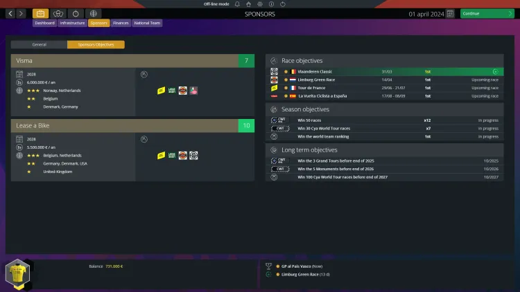 Скриншот Pro Cycling Manager 2024 — 4