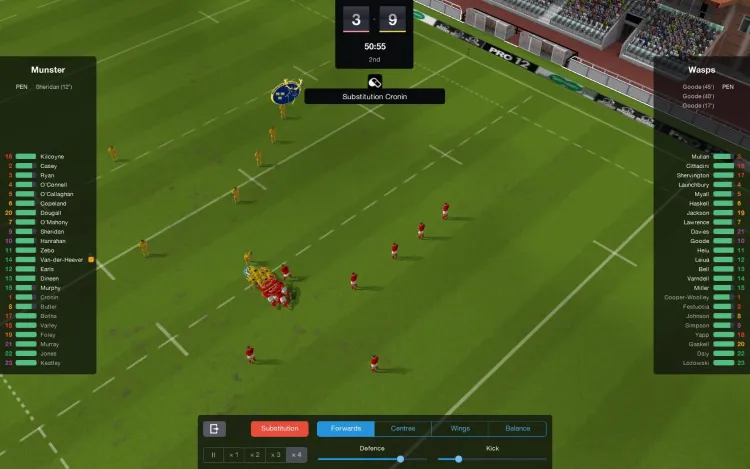 Скриншот Pro Rugby Manager 2015 — 1
