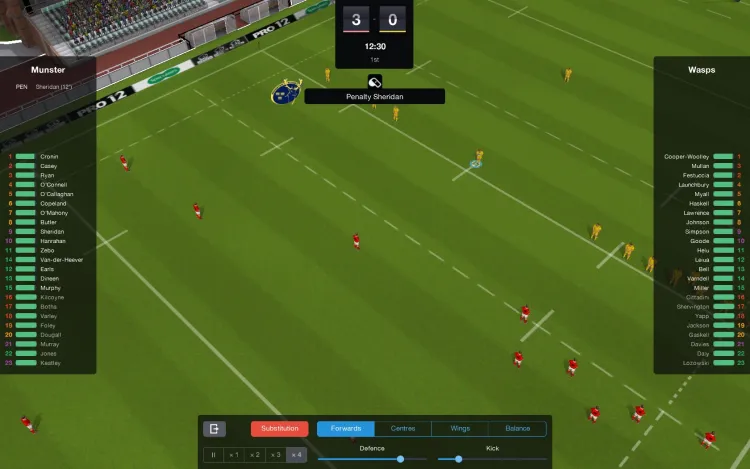 Скриншот Pro Rugby Manager 2015 — 2