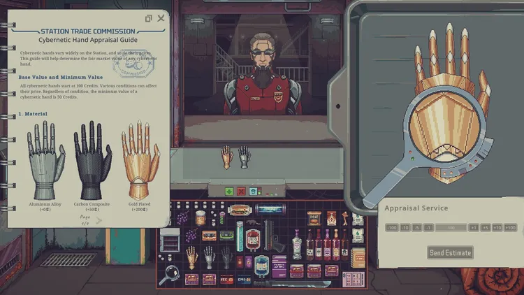 Скриншот Probably Stolen - Cyberpunk Shopkeeper Sim — 3