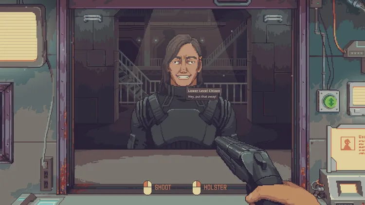 Скриншот Probably Stolen - Cyberpunk Shopkeeper Sim — 7