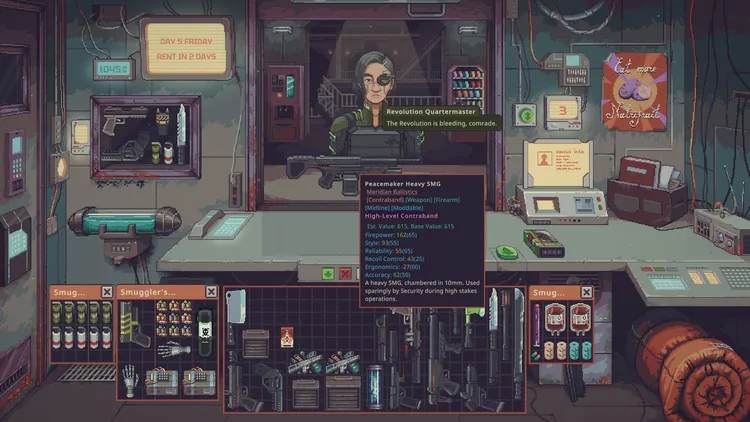 Скриншот Probably Stolen - Cyberpunk Shopkeeper Sim — 9
