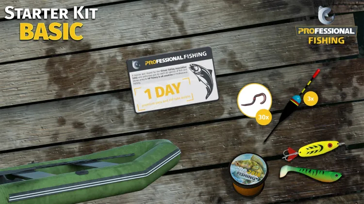 Скриншот Professional Fishing: Starter Kit Basic DLC — 1